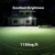 Onforu Motion Sensor Outdoor Lights, Hardwired Security Floodlights, Black