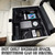 HGWEI Center Console Organizer Tray Compatible with Chevy Silverado/GMC Sierra 2014-2018 and Tahoe Suburban/Yukon 2015-2020 Accessories, Armrest Storage Coin Holder, Replaces 22817343,Black