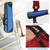 Hapivida Tenor Trombone Bag Oxford Cloth Gig Case Bags Musical Instrument Accessories Hand Carry Shoulder Strap for Slim Lightweight (blue)