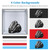 Photo Studio Box, 32x32x32 Inches Portable Foldable Photography Light Box Shooting Tent with Dimmable High CRI95+ LED Lights and 4 Backdrops for Product Photography (80cm)