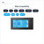 AiLi 200A Battery Monitor with Hall Effect Sensor, No Shunt, DC 0-300V Voltmeter Ammeter, State of Charge SOC Ah kWh Power, Non-Contact Through-Hole Install for RV Solar Marine Golf Cart