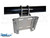 SeaLux Stanchion Rail Horizontal Mount Anchor Bracket/Holder for Rail 1" to 1-1//4" (L)