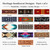 Legacystraps 1” Strap for A & F type Mandolin, Ukuleles and Guitars in Apache Design with 1 end tab