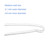 6pcs/lot Size #13 Preformed BTE Earmold Hearing Aid Tubes (3.5 * 2mm)