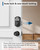 TEEHO TE001 Keyless Entry Deadbolt with Keypad for Front Door, Matte Black