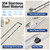 Neodrain 36-Inch Linear Shower Drain-Brushed,with Tile Insert Grate