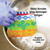 Skoy Scrub, 4-Pack Reusable, Non-Scratching Dish Scrubber for Kitchen and Household Cleaning, Planet-Friendly, Dishwasher Safe Soft Scrub, Assorted Colors and Designs