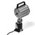 Electrix 8700 Machine Tool LED Light, 4-3/4" Arm Length, 2800 Lumens, 20W, Silver Color, Material of Construction: Steel, Articulating Arm Task Light