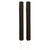 Mad Dog Boat Trailer Guide Pole Pad and Cover with Capped Ends | 60 Inch | Black | Heavy Duty UV Fade Proof Canvas | Set of Two