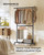 SONGMICS Heavy-Duty Clothes Rack, Double-Rod, Metal Frame on Wheels