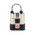 Aluratek Bio-Key TouchLock TSA Approved All Weather Keyless Bio-Lock with Fingerprint Recognition - Touchscreen (ATLTSAF), Silver