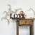Wooden Love Sign Home Decor Freestanding Cutout Word Table Shelf Decoration