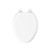 KOHLER Stonewood Quiet-Close, Elongated Toilet Seat Soft Close, Durable Wood, Easy Installation, Universal Fit, Home Essentials, White Finish, K-20466-0