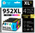 Smart Ink Compatible Ink Cartridges Replacement for HP 952XL 952 XL 4 Combo Pack (Black, Cyan/Magenta/Yellow) to use with HP OfficeJet Pro 8710 7740 8720 8715 8210 8703 OfficeJet 8702 Printers