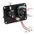 Jtron DC12V 20A Universal Racing Switch Panel Toggle Switch Carbon Fiber Racing Car Ignition Switch Panel Engine Start Push Button Red LED