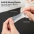 36PCS Self Adhesive Silicone Gel Pads 6 Sheets - Round Soft Spot Pads for Foot Drum Dampeners
