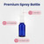 ericotry 6PCS 10ml/0.34oz Empty Glass Refillable Nasal Spray Bottles Fine Mist Sprayers Makeup Water Travel Containers Jars For Essential Oils Applications Perfume Bottles Sold Empty (Blue)