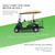 HUSUKU RDBS 48V LED Digital Battery Voltage Gauge Fit for Golf Cart
