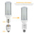 DiCUNO E26 to E39 Socket Adapter, Convert E26 to Mogul Base Socket, 6-Pack