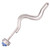 DERNORD 1.5" Inch (OD50.5mm) Tri-clamp Ripple Heating Element Electric Immersion Water Heater 240V 4500W