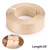 Skelang Maple 2" x 50' Roll Wood Veneer Edge Banding Preglued Iron-On with Hot Melt Adhesive Edgebanding Flexible Wood Tape