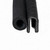 Trim Seal with Side Bulb | PVC Plastic Trim with EPDM Rubber Bulb Seal – Fits 1/16” Edge, 3/8” Bulb Seal Diameterr (20 Feet)