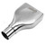 Upower Pack of 2 Exhaust Tip 2.25" Inlet 2" x 6" Outlet 10" Long Rolled Rectangle 304 Stainless Steel Exhaust Tailpipe Tips fits Chevy Camaro Style