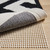 GORILLA GRIP® Slip Resistant Rug Pads for Hardwood Floor, 2x6 Cream