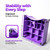 EZ-Step Stair Climbing Assist Cane – Stair Lift for Seniors, Mobile Stairlift, Half Step for Seniors, Portable Stair Lift for Elderly (Purple)
