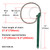 boeray 15 Inch Heavy-Duty Ratcheting Chain Wrench Reversible Oil Filter Tool Pipe Fittings Tools Fit Max 8 Inch Diameter