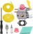 Powtol SST25 Carburetor for Poulan Weedeater Featherlite FL26 FL20 XT260 SST25CE SST25C FL20C FX26S FX26SC FL25 MX550 FX26 XT700 TE475 MX557 Trimmer Replace 530071822 C1U-W18