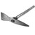 ASR Outdoor Collapsible Gold Mining Compact Prospectors Pick Axe with Magnetic End