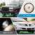 CPW Fog Lights Fit for 2000-2006 Chevy Suburban 1500/2500 Z71 Clear Lens