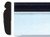 Trim-Gard 7/8" Chrome or Black and Chrome Body Side Molding (PP01 Series) (Black and Chrome, 20 Feet)