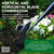 Lawn Edger for Landscaping - Manual Edgers, Edging Shovel for Precise Clean Borders, Manual Edger Lawn Tool, Long Handle Garden Edgers for Landscaping, Flower Beds & Pathways - KWIK EDGE Tool