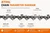Stihl 16 in Picco Micro Mini Oilomatic Chainsaw Chain 61PMM355 3/8 in Pitch 0.043 in Gauge 55 Drive Links Pack of 2