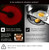 Lazy K Induction Cooktop Mat - Silicone Fiberglass Scratch Protector - for Magnetic Stove - Non Slip Pads to Prevent Pots from Sliding During Cooking (7.8 inches)
