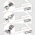 Luokim 2Pcs Soft Close Face Frame Cabinet Hinges 50% Faster Install