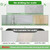 Liitrton 2 Pack Adhesive Towel Bar, No Drill 8 Inch Bath Towel Rack, White