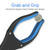 Grabber Reacher Tool,FitPlus Premium Grabber Tool 32 Inch, Strong Magnet Grabber Reacher for Elderly, Lightweight Extra Long Handy for Trash, Use with Wheelchair