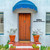 24 Inch Metal House Numbers, House Address Letters and Numbers for Outside Signs, Metal Letters Door Numbers Signage Street Address Plaque for Garden Door Mailbox Decor (Letter I)
