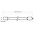 HQUA-OWS-12L 40W UV Bulb for OWS 12 GPM System, 4 pin, fit for OWS-12/121/124/12T System.