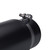 LCGP 4" to 5" Diesel Exhaust Tip, 12" Overall Length Bolt On Design Truck Tail Tip, Black Powder Coated,Rolled Angle Cut Design