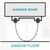 Garage Door Weather Seal - Bottom Seal Bead Type - Grey Vinyl (16')