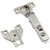 Berta, 2-Pack Full Overlay 110° Face Frame Soft Close Cabinet Hinges