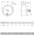 CARBO Instruments 2" Pressure Gauge, Stainless Steel Case, Chrome Plated Brass Connection, Liquid Filled, 0-5000 psi/kPa, Back Mount 1/4" NPT