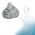 Aqua Select Floating Outdoor Pool Fountain | Grey Rock | Adjustable Height