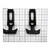 Roto Molded Cooler Latch Rubber T-Handle Kit - Ozark Trail Style