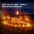 TomCare Solar Lights Outdoor Metal Flickering Flame Torch Lights, 4 Pack