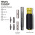Klein Tools 32500 11-in-1 Screwdriver/Nut Driver Set, 8 Bits (Phillips, Slotted, Torx, Square), 3 Nut Driver Sizes, Cushion Grip Handle